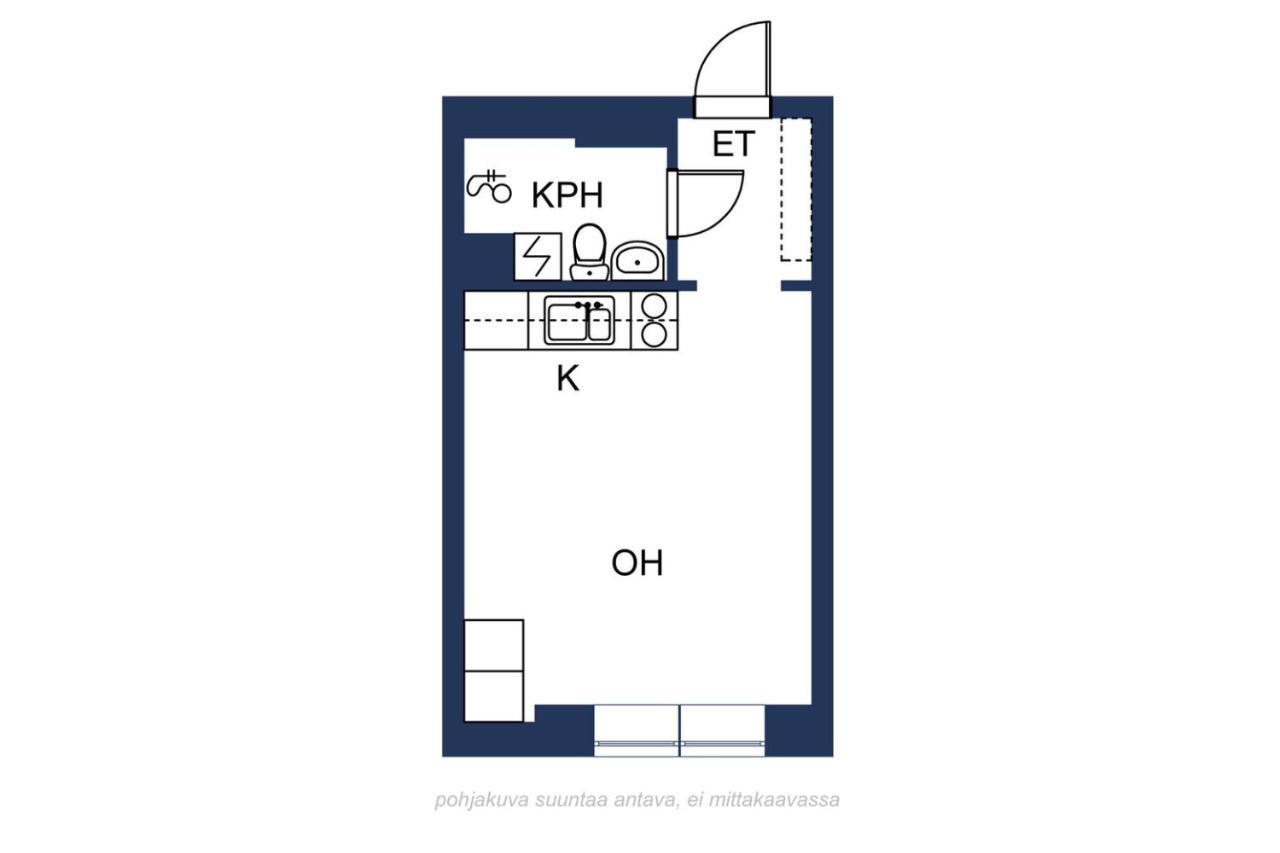 Cozy Apartment In Vallila - Helsinki Exterior foto